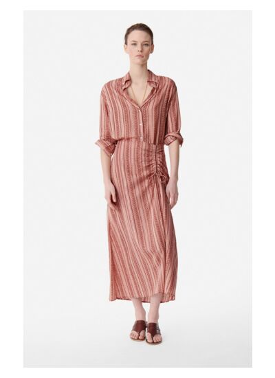 Jupe Calyp En Viscose Et Coton