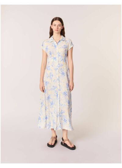 Robe longue imprimée