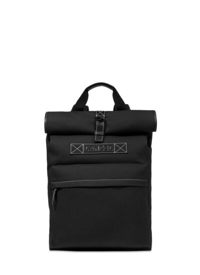 Escapade de Lancel - Sac A Dos Rolltop 15’6’ - Noir