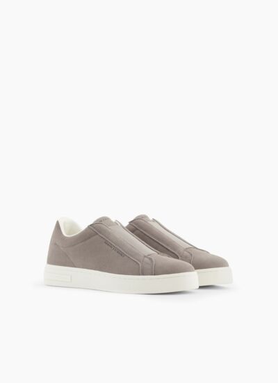 Armani SNEAKER LONDON COW SUEDE
