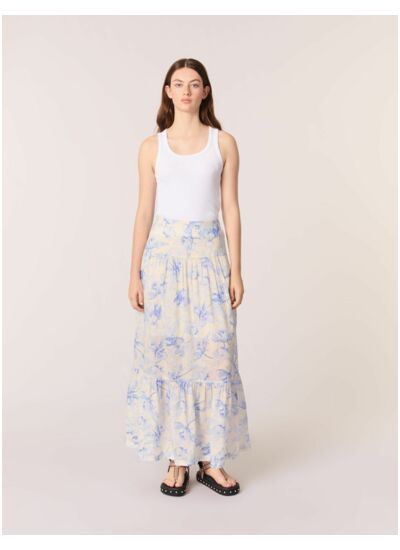Jupe longue imprimé floral