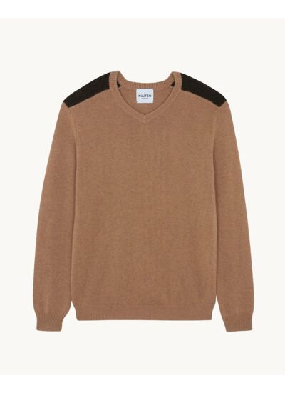 Pull Jerem marron camelo