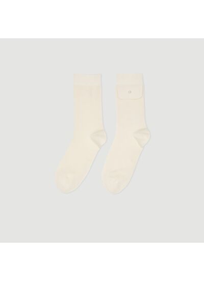 Chaussettes à détail perle