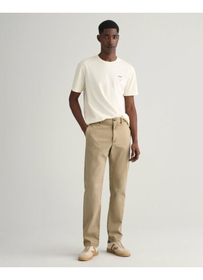 Slim Fit Dobby Structured Chinos