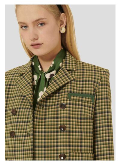 Veste Vannie-Cactus en Laine