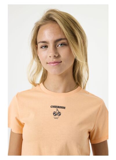 Girls T-shirt Orange