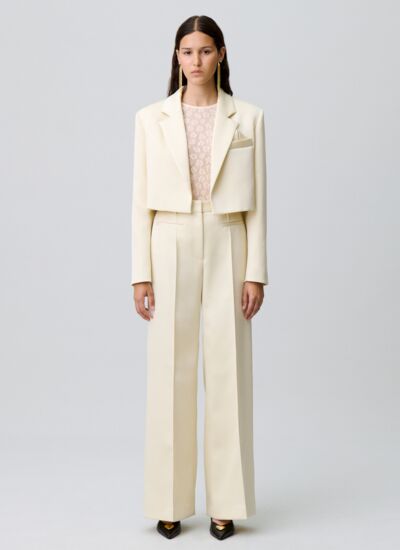 Claudie pierlot Veste satinée tailleur