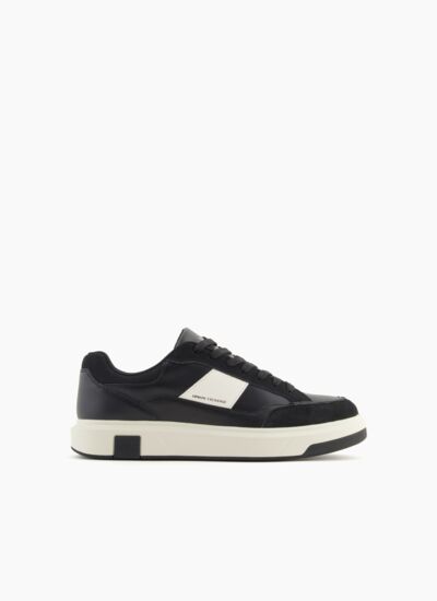 Armani exchange Xm001720 af17529 mc024 snea-noir+blanc cassé