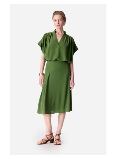 Jupe Midi Philae En Polyamide Mélangé