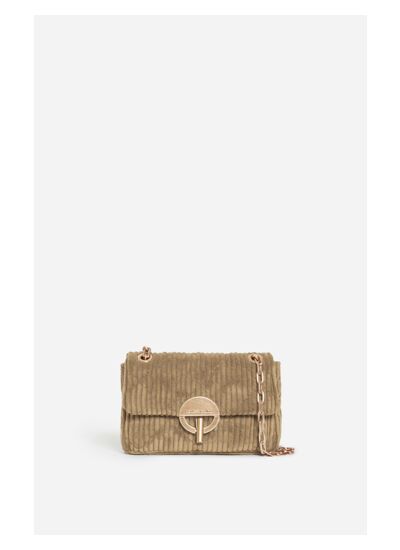 Petit Sac Moon En Velours Made In Italy