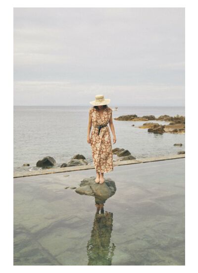 Robe longue droite JOUBARB