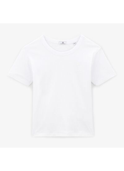 T-shirt Junior en jersey blanc
