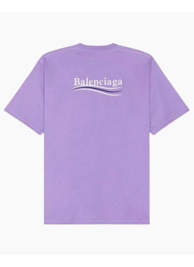Balenciaga T-Shirt  Political Campaign Violet