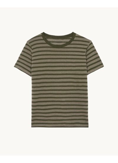 T-Shirt Aya Stripes T-Shirt Marinière Rayé Lin