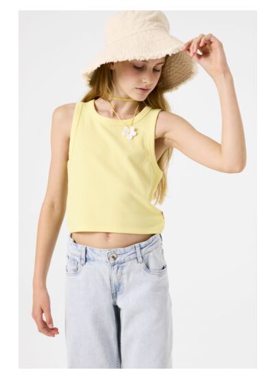 Girls Top Yellow