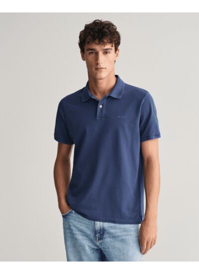 Polo en coton piqué Sunfaded