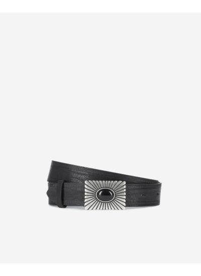 Ceinture En Cuir Noir