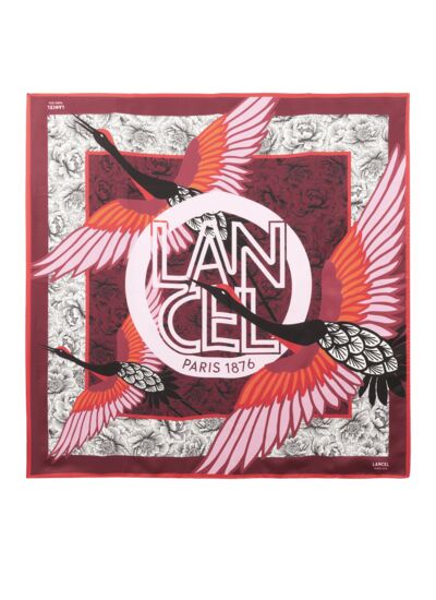 Motif Roxane Jardin D'Asie - Car90 Rox Jar Asie - Multico Cerise