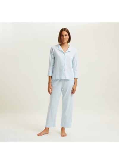- Pyjama col tailleur en jersey, Anafi