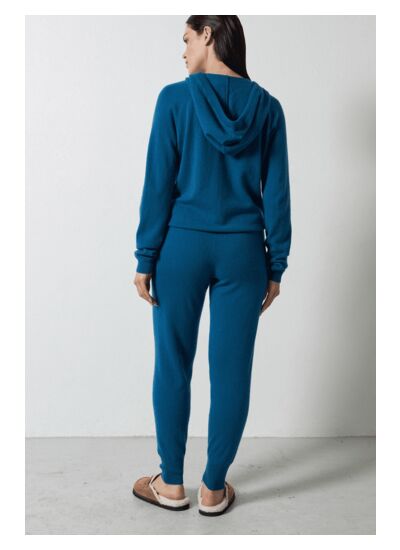 Pantalon jogging cachemire Pauline PETROLE