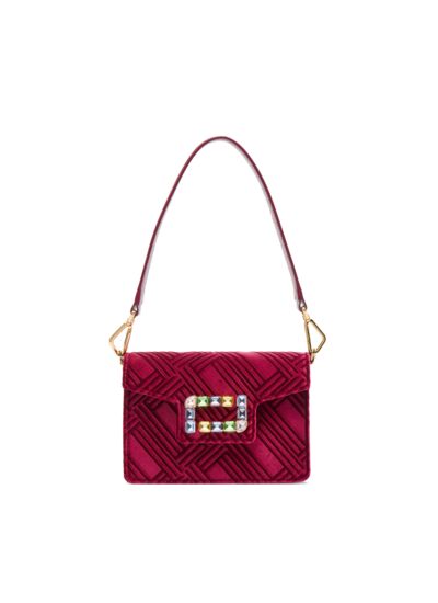 Angele De Lancel - Mini Sac Rabat - Cassis