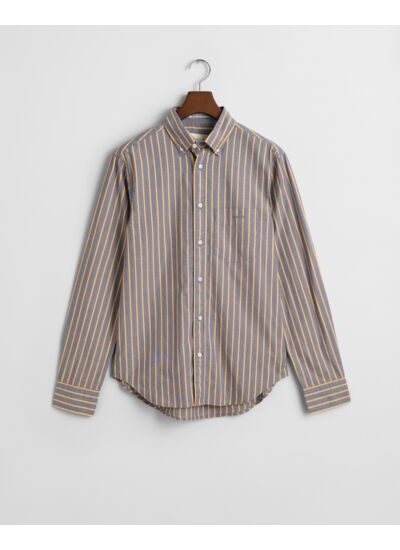 Regular Fit Striped Archive Poplin