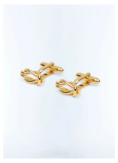 Boutons de manchettes noeud marin