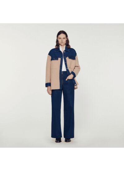 Cardicoat maille et denim