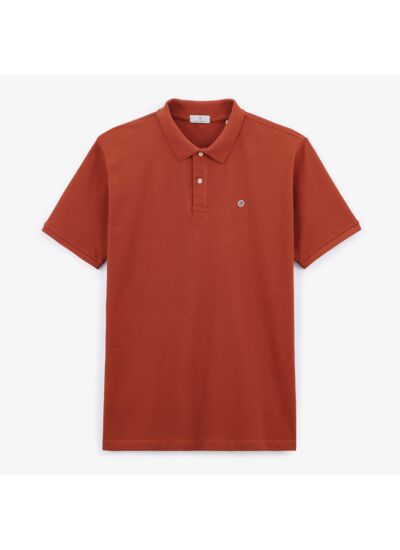 Polo piqué Lucas courge