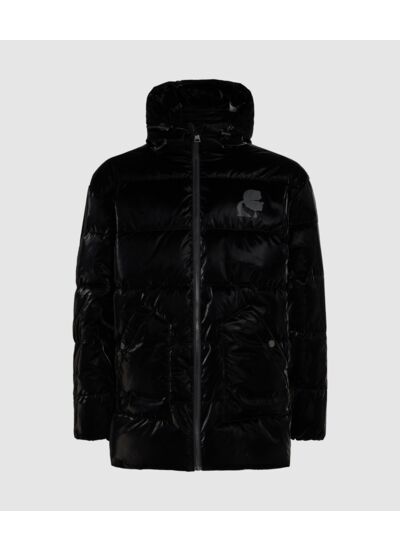 GLOSSY MID LENGTH PUFFER