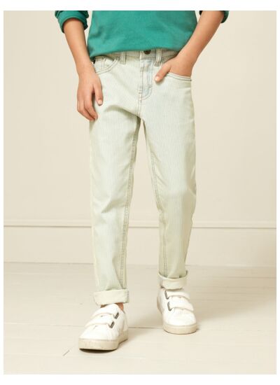 PANTALON BALLOON RAYE