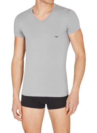 Emporio armani Sous-vêtements t-shirt grigio/marine man