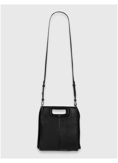 Sac M mini en cuir lisse