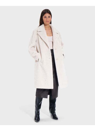 Manteau Mississippo Ecru en Polyuréthane