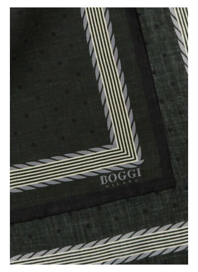 Pochette Motif Pois En Soie