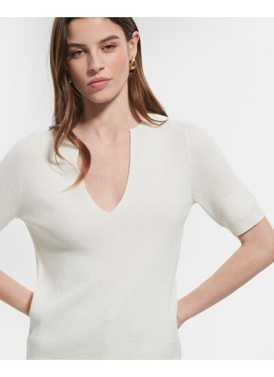 Pull Nadinka Ecru en Polyamide