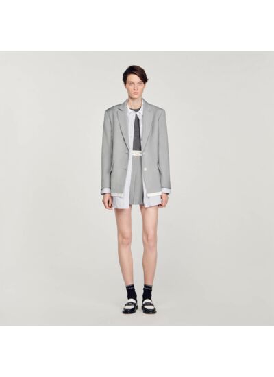 Veste de costume finitions satinées