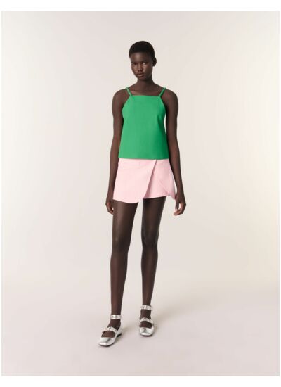 Short tailleur trompe l'œil