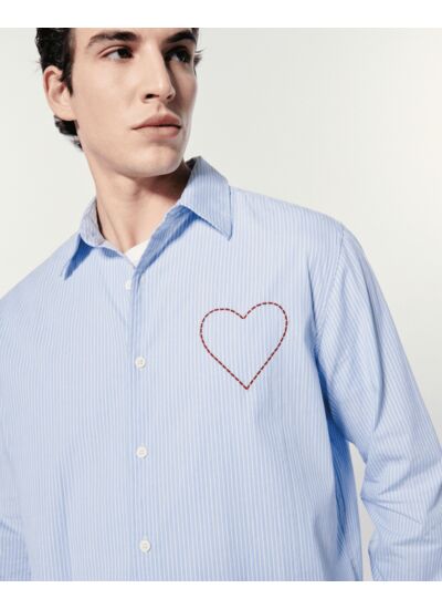 Chemise Manches Longues Popeline
