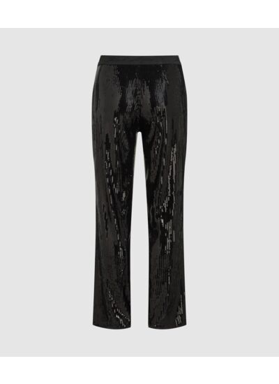 SEQUINS STRAIGHT PANTS