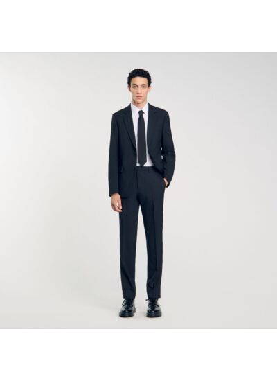 Veste de costume à rayures