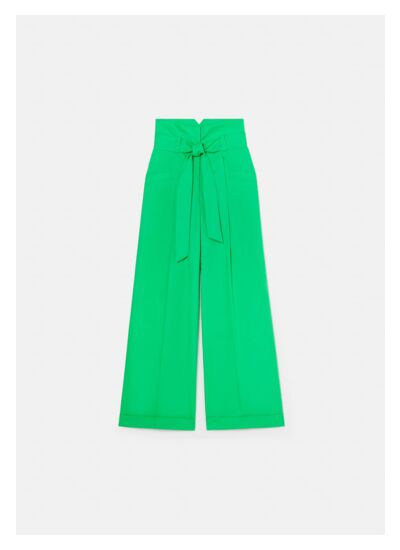 Pantalon Pyla-Vert en Coton