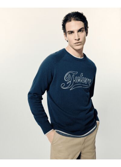 Pull Col Rond Raglan Future