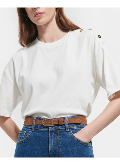 Ceinture Caramel Cognac en cuir