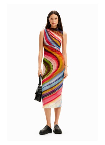 Robe midi sans manches