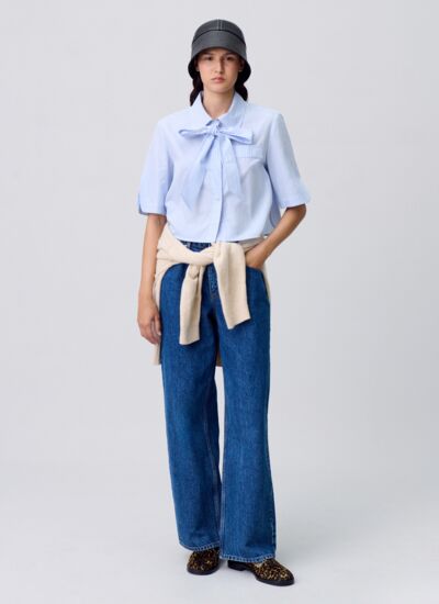 Claudie pierlot Chemise courte carreaux