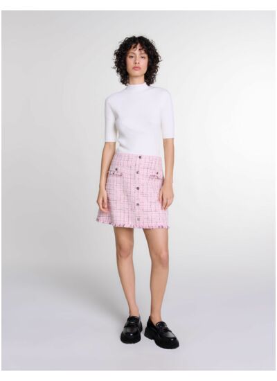 Jupe en tweed