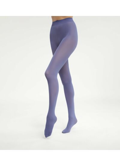 Collant femme 50D en microfibre Bleu Nuit Dim Opaque Velouté
