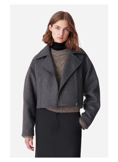 Manteau Bless En Laine Mélangée