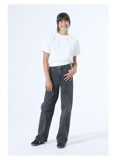 Girls Jeans Annemay Wide fit Black